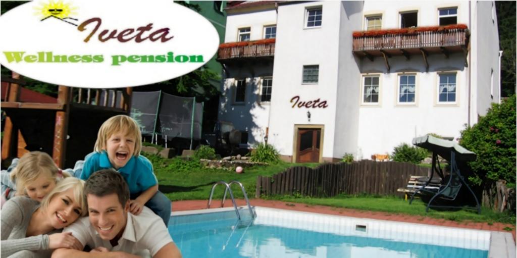 Wellness Pension Iveta Žacléř エクステリア 写真